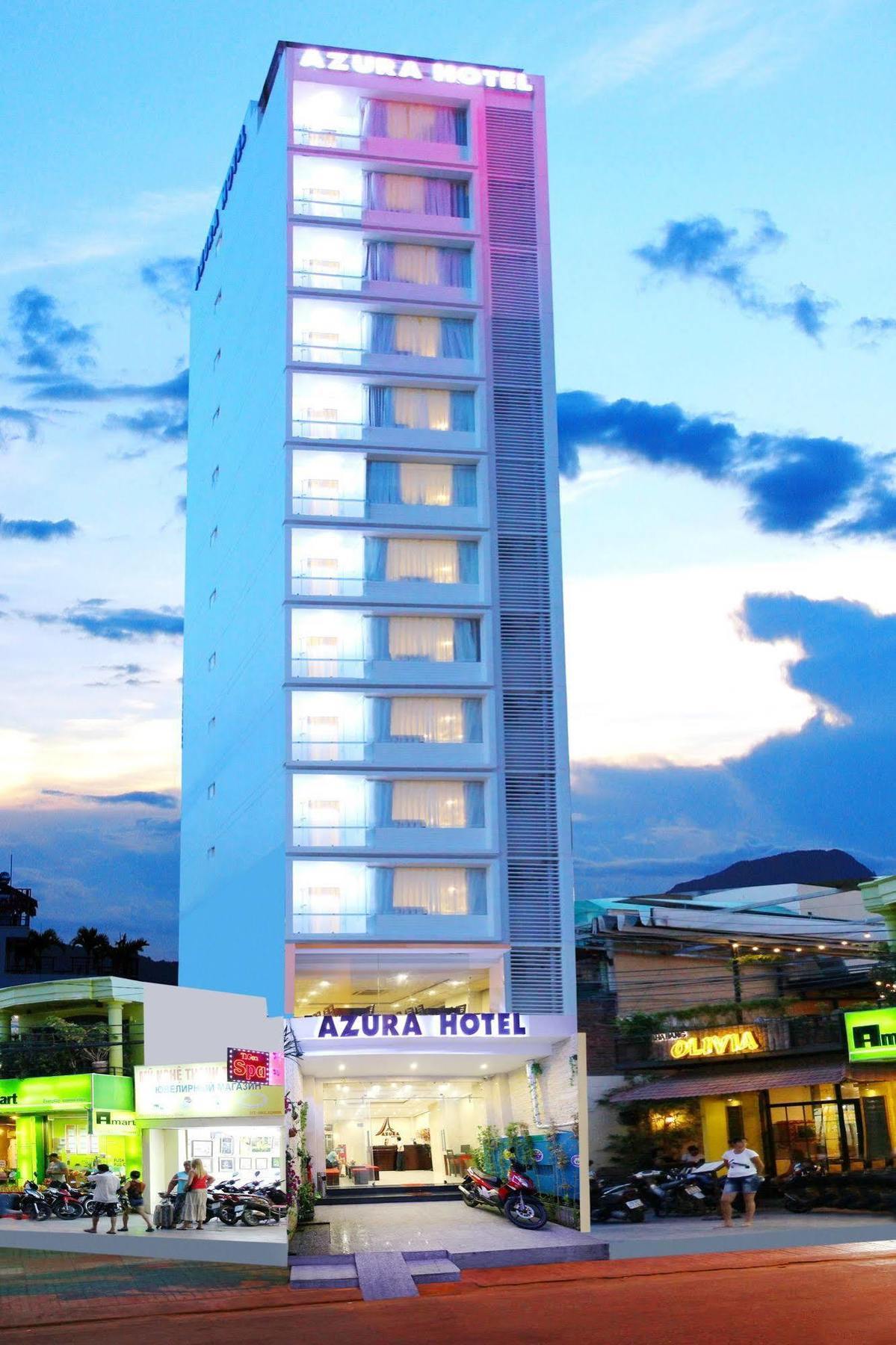 נה טראנג Azura Hotel מראה חיצוני תמונה